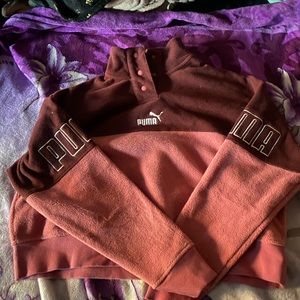 Puma cropped sweatshirt